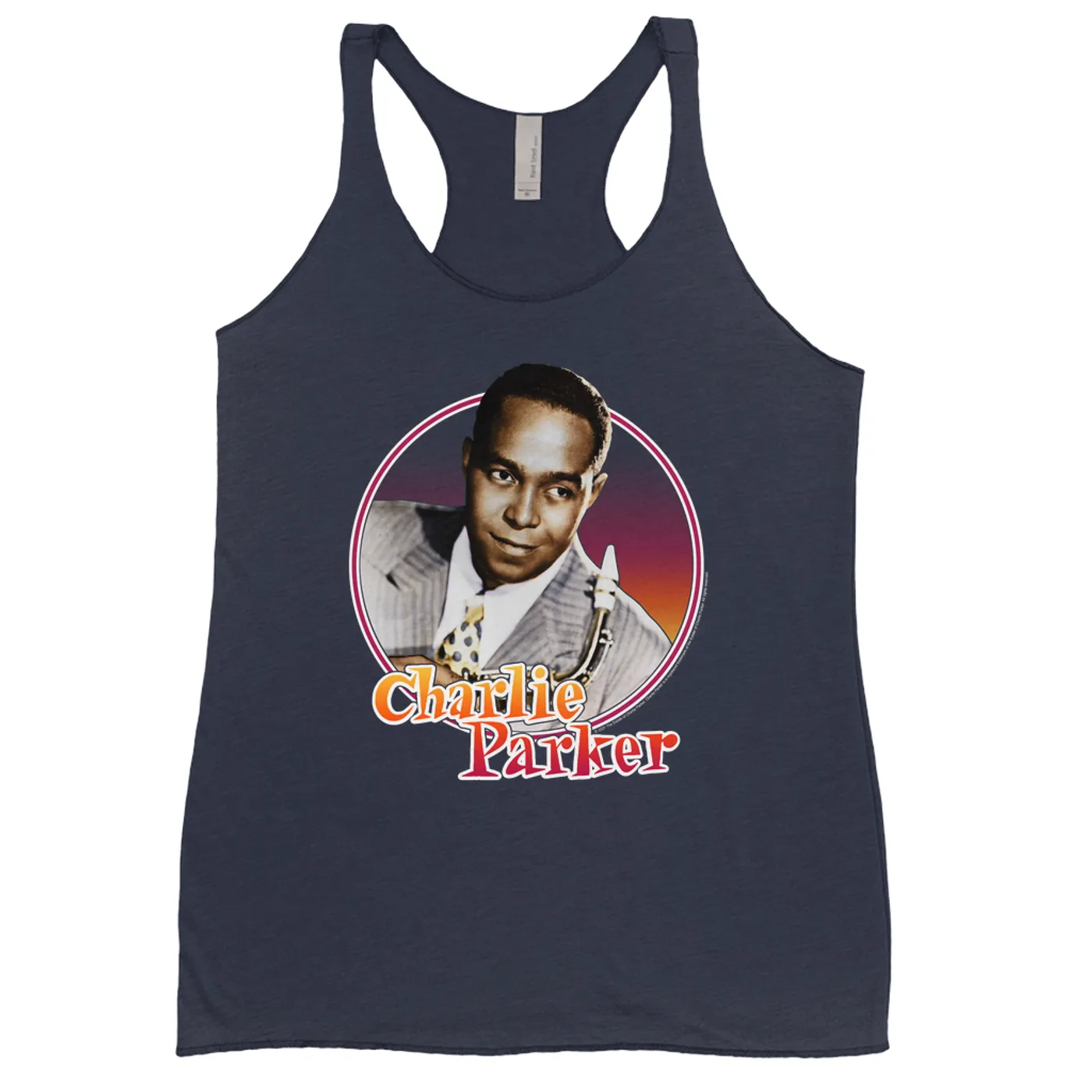 Charlie Parker Ladies' Tank Top | Young Charlie Color Design Charlie Parker Shirt (Merchbar Exclusive)