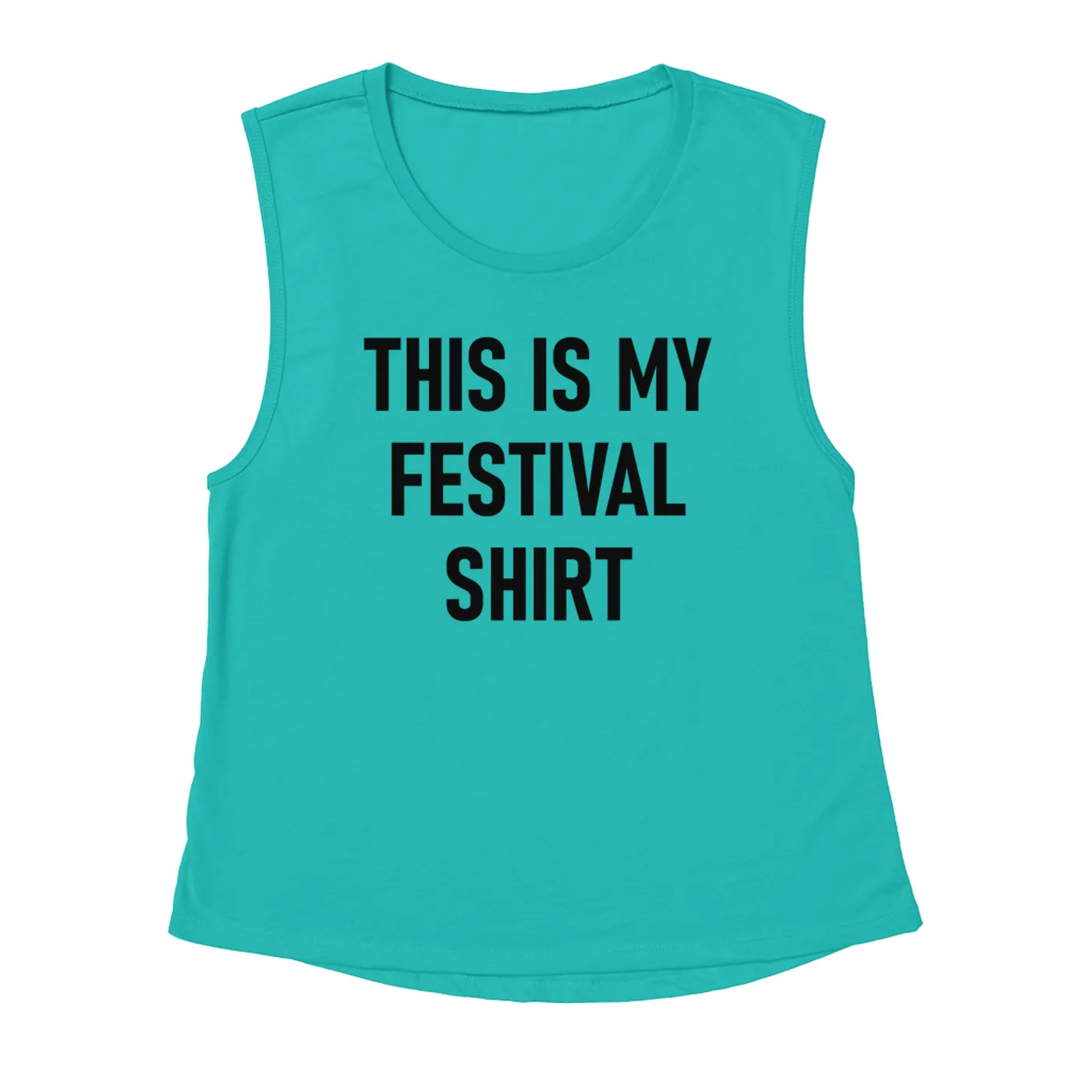 Merchbar Music Life Muscle Tank | This Is My Festival Merchbar Music Life Tank Top
