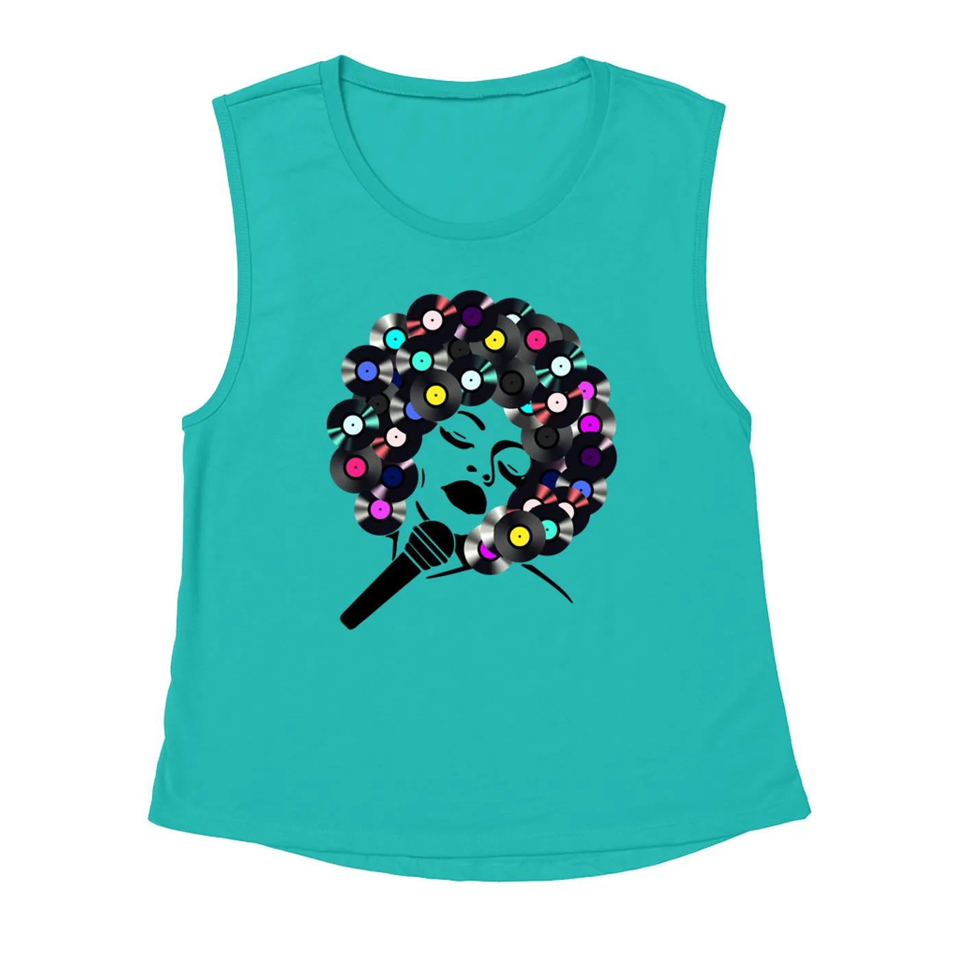 Merchbar Music Life Muscle Tank | The Soul Of Vinyl Merchbar Music Life Tank Top
