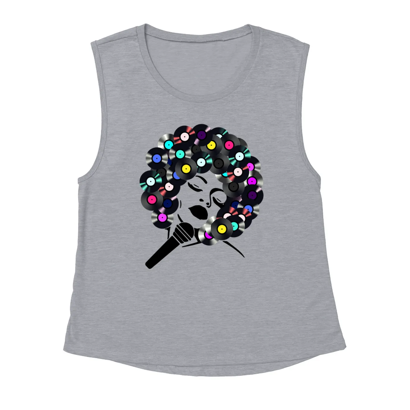 Merchbar Music Life Muscle Tank | The Soul Of Vinyl Merchbar Music Life Tank Top