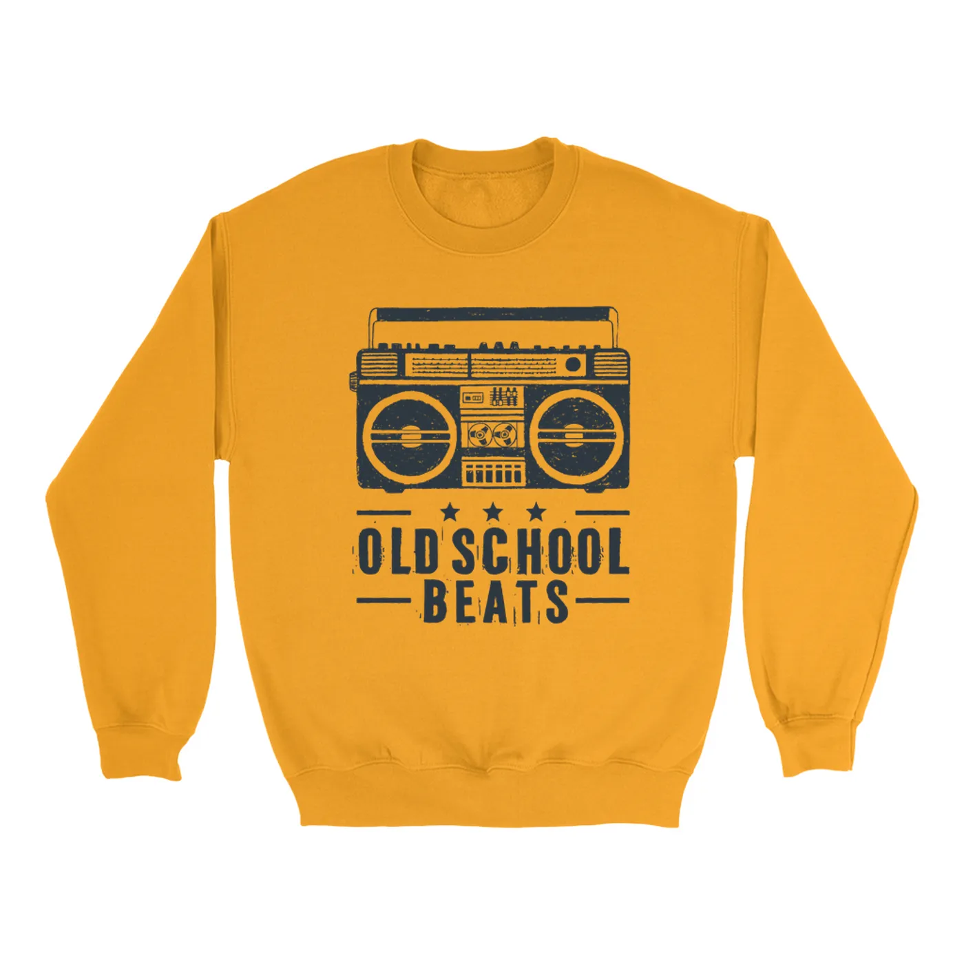 Merchbar Music Life Colorful Sweatshirt | Old School Beats Merchbar Music Life Sweatshirt