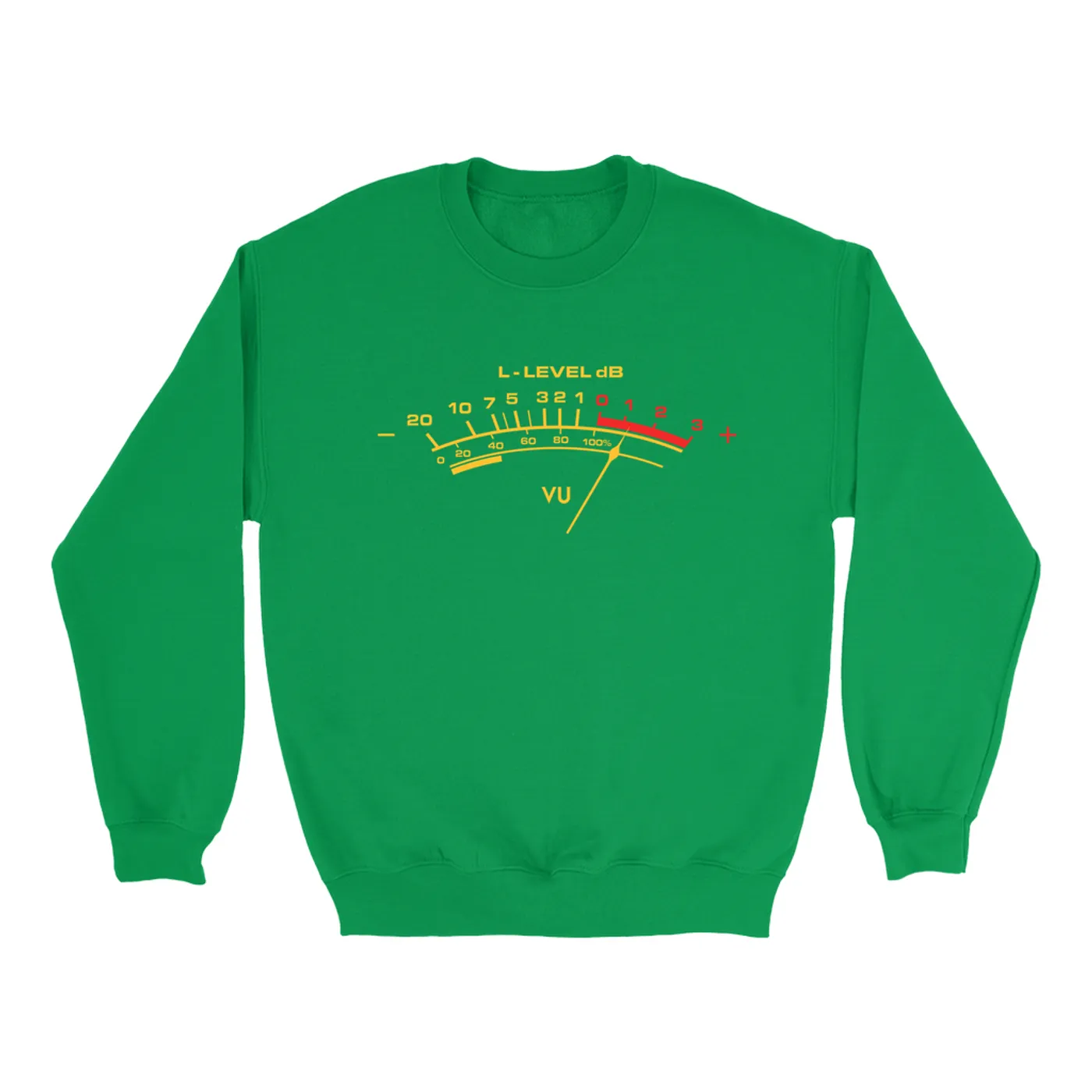 Merchbar Music Life Colorful Sweatshirt | VU Audio Meter Merchbar Music Life Sweatshirt