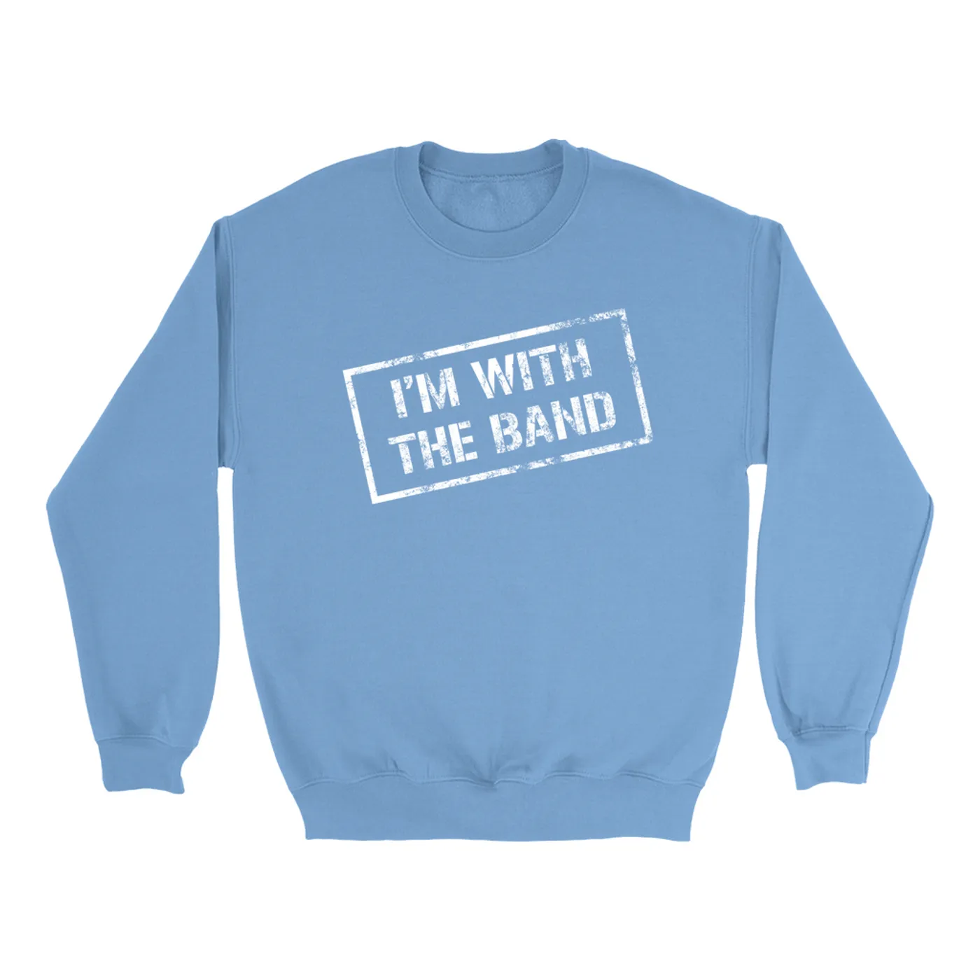 Merchbar Music Life Colorful Sweatshirt | I'm With The Band Merchbar Music Life Sweatshirt