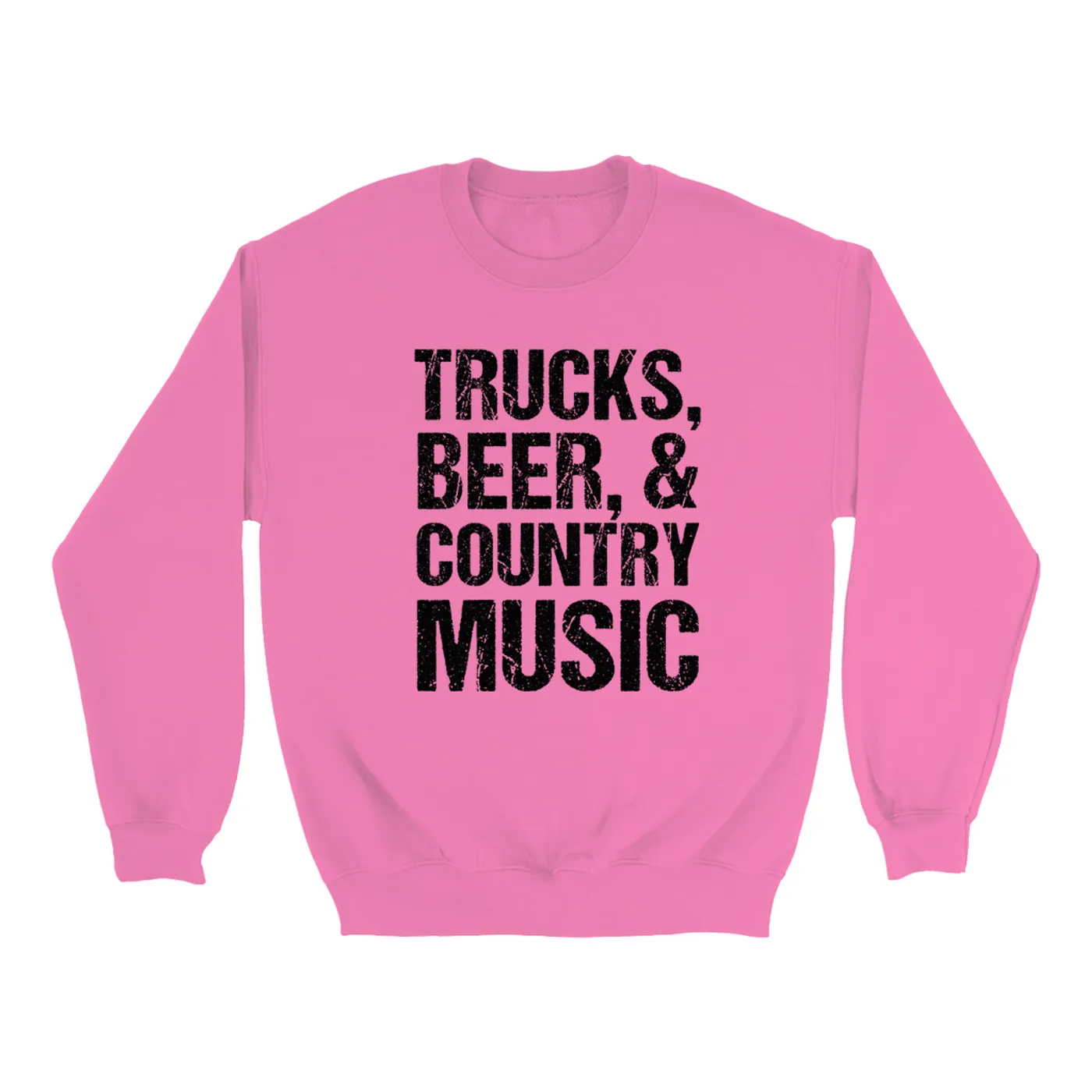 Merchbar Music Life Colorful Sweatshirt | Trucks, Beer, Country Music Merchbar Music Life Sweatshirt