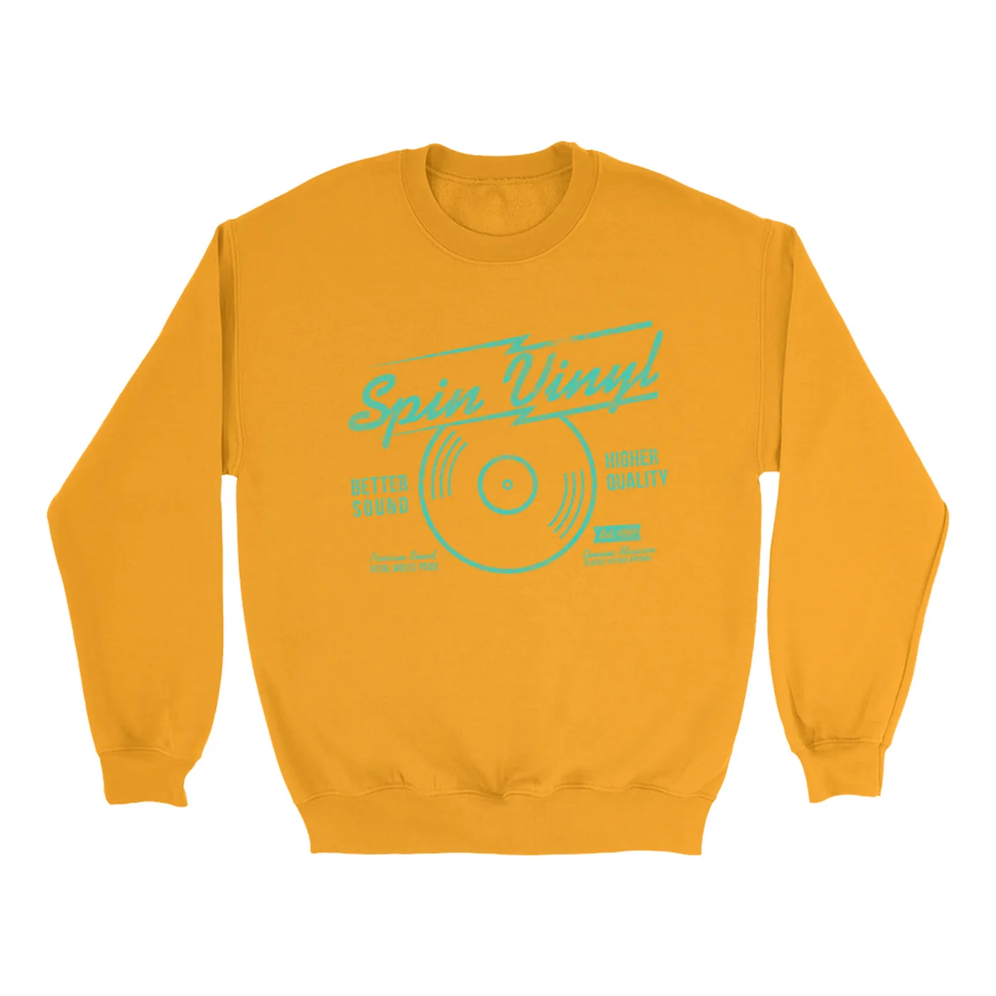 Merchbar Music Life Colorful Sweatshirt | Spin Vinyl Merchbar Music Life Sweatshirt