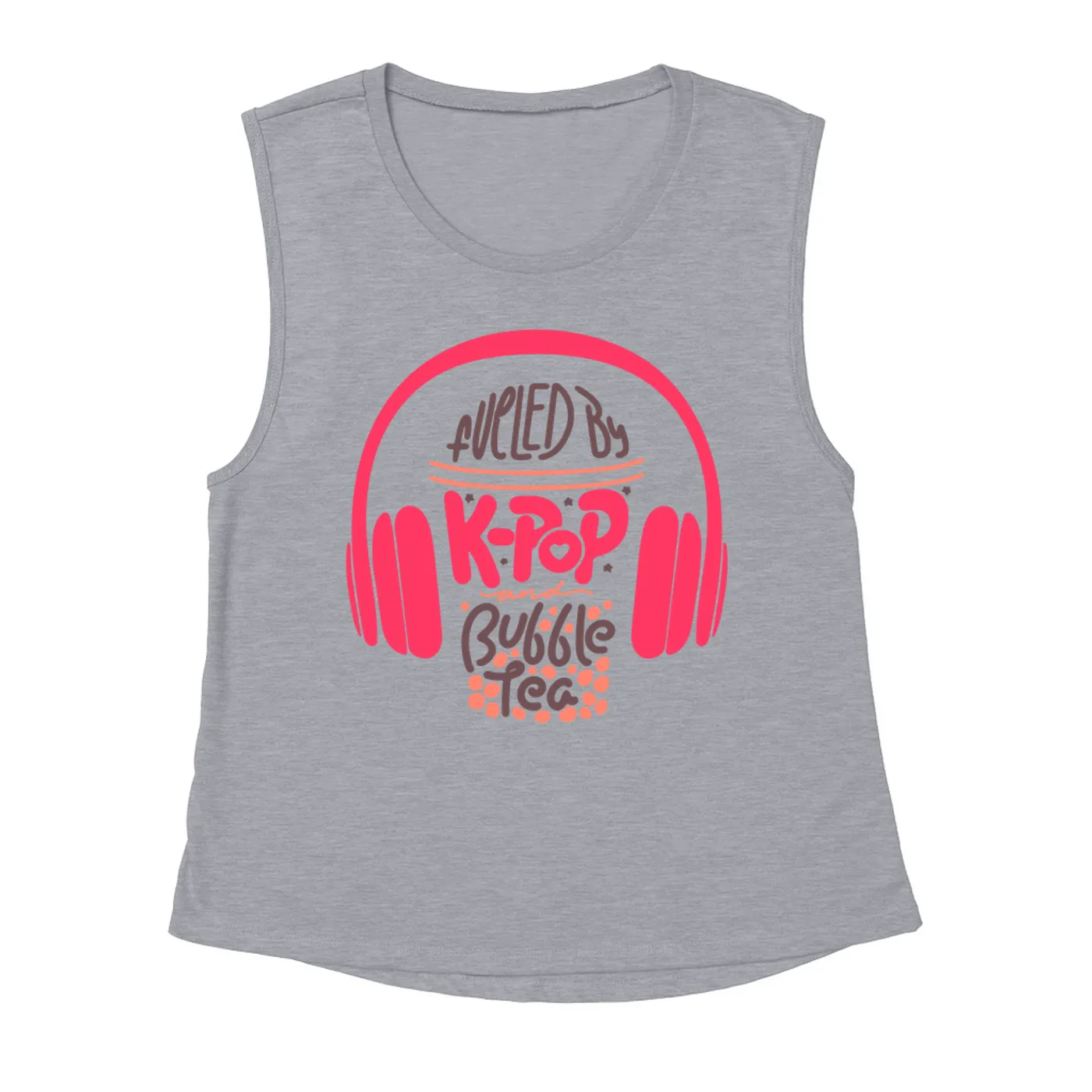 Merchbar Music Life Muscle Tank | Kpop Fueled Merchbar Music Life Tank Top