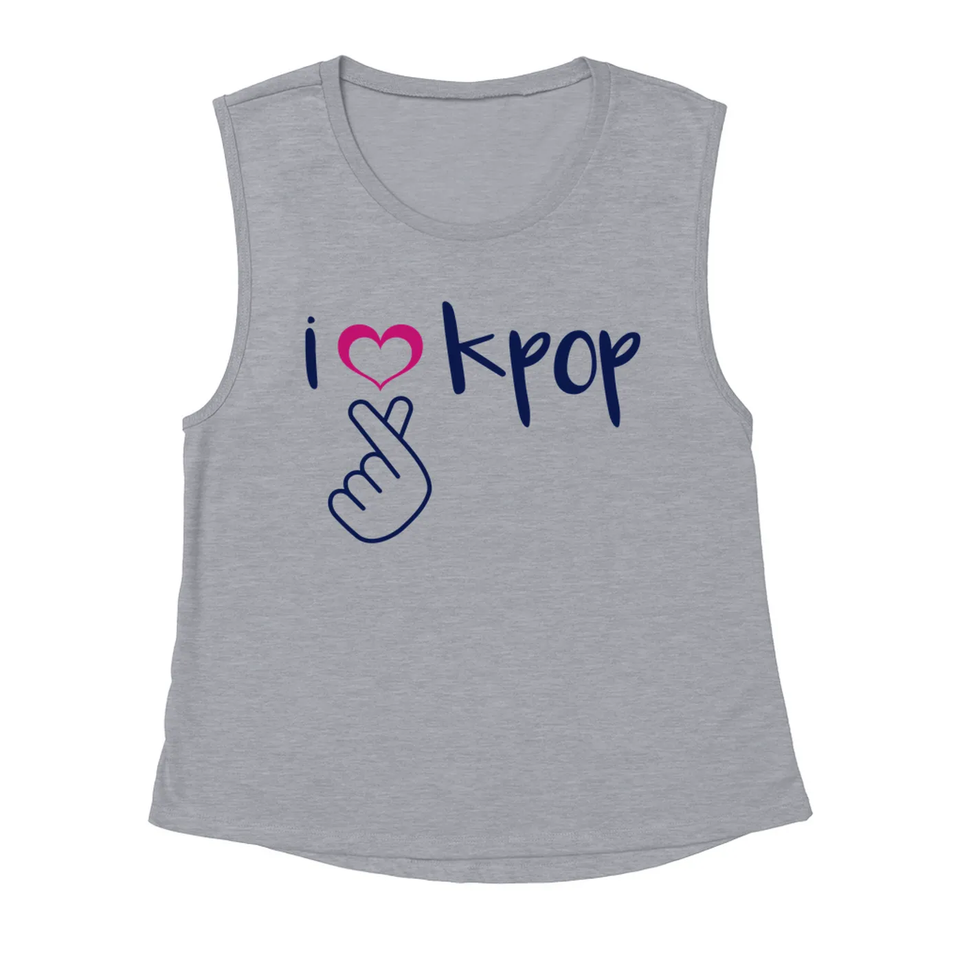 Merchbar Music Life Muscle Tank | I Heart Kpop Merchbar Music Life Tank Top