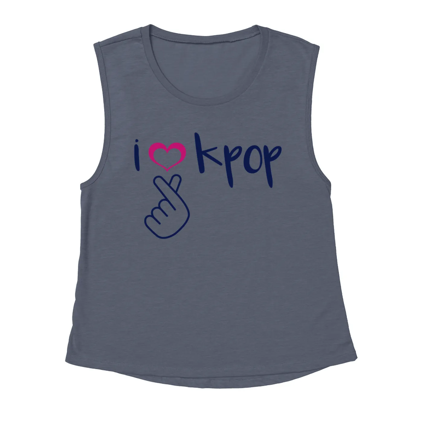 Merchbar Music Life Muscle Tank | I Heart Kpop Merchbar Music Life Tank Top