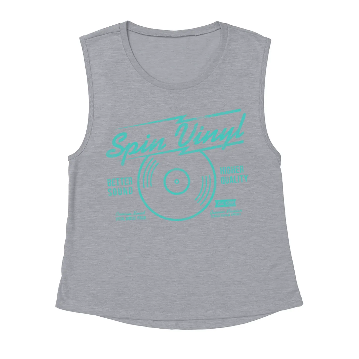 Merchbar Music Life Muscle Tank | Spin Vinyl Merchbar Music Life Tank Top