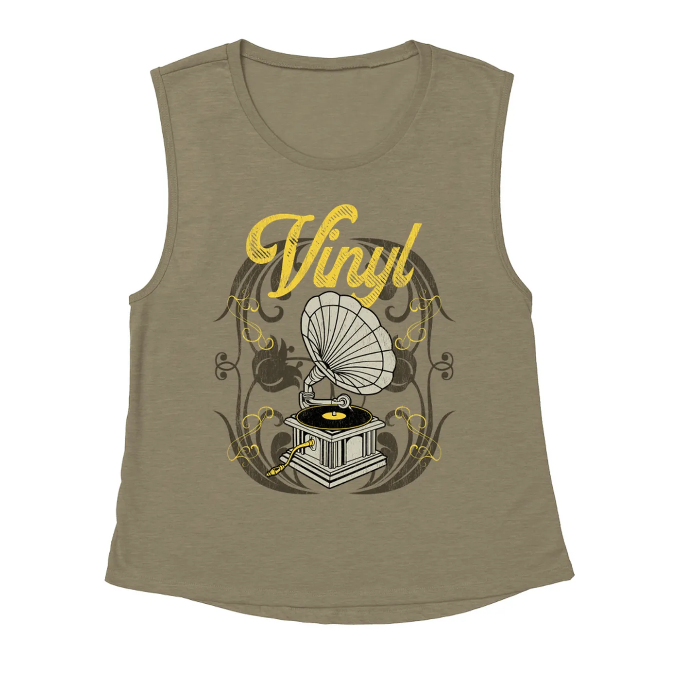 Merchbar Music Life Muscle Tank | Only Vintage Vinyl Merchbar Music Life Tank Top