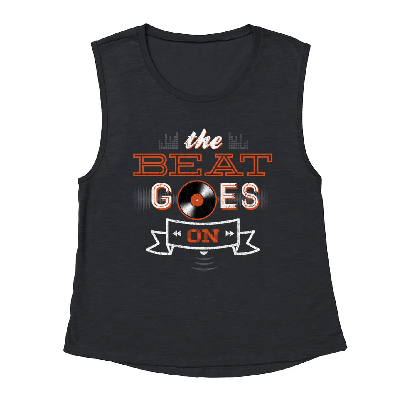 Merchbar Music Life Muscle Tank | The Beat Goes On Merchbar Music Life Tank Top