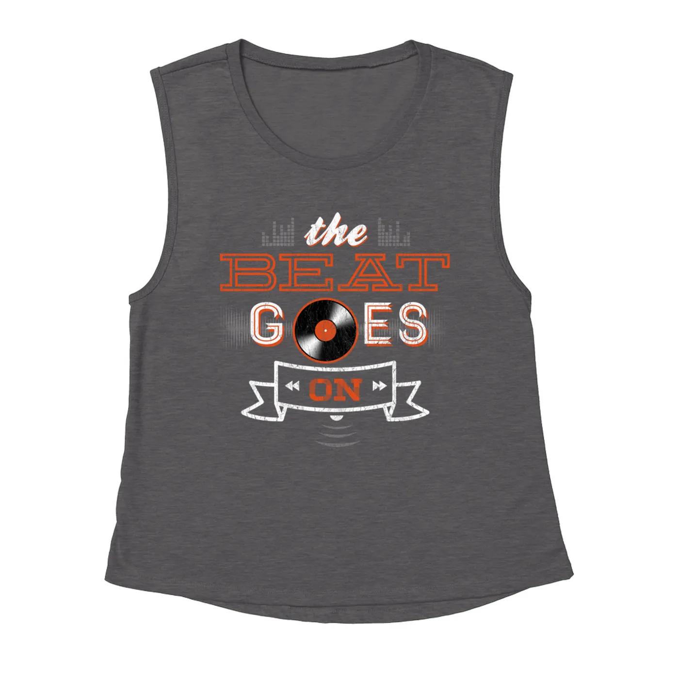 Merchbar Music Life Muscle Tank | The Beat Goes On Merchbar Music Life Tank Top