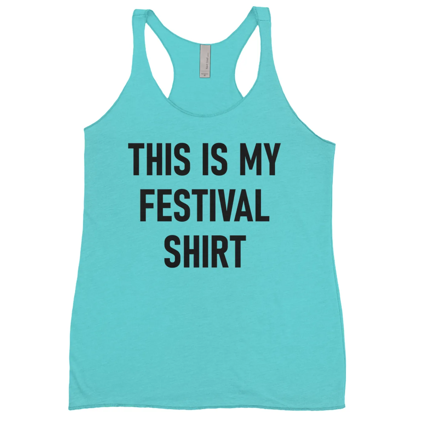 Merchbar Music Life Colorful Racerback Tank | This Is My Festival Merchbar Music Life Tank Top