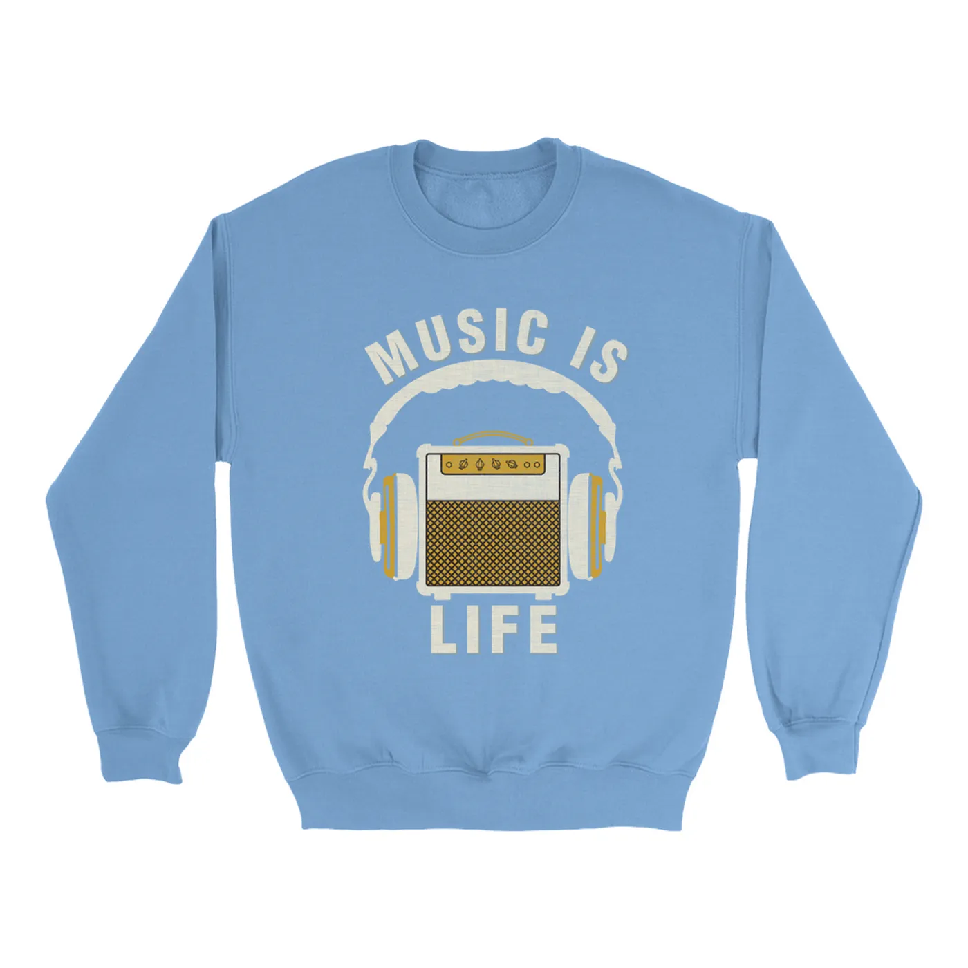 Merchbar Music Life Colorful Sweatshirt | Music Amps Life Merchbar Music Life Sweatshirt