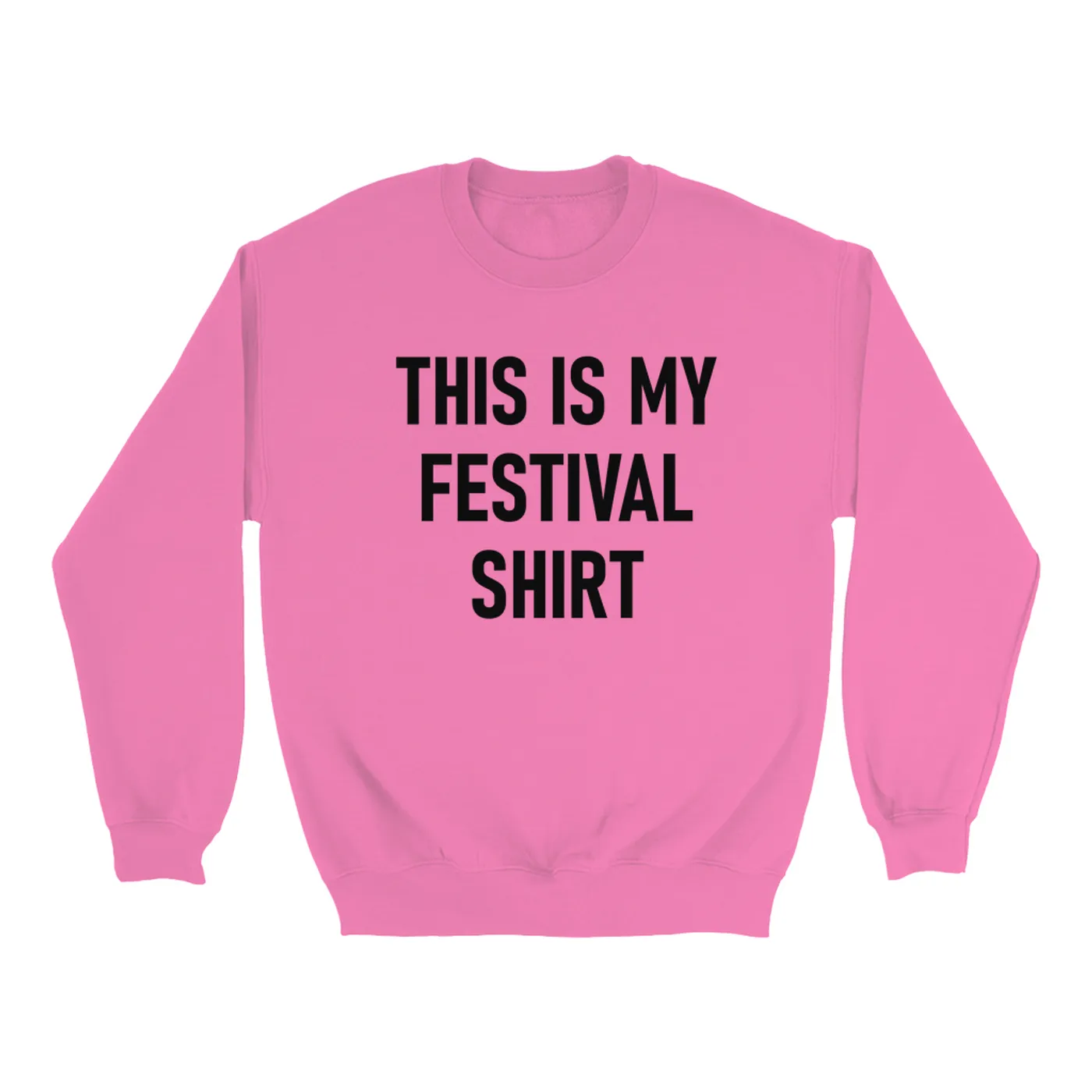 Merchbar Music Life Colorful Sweatshirt | This Is My Festival Merchbar Music Life Sweatshirt