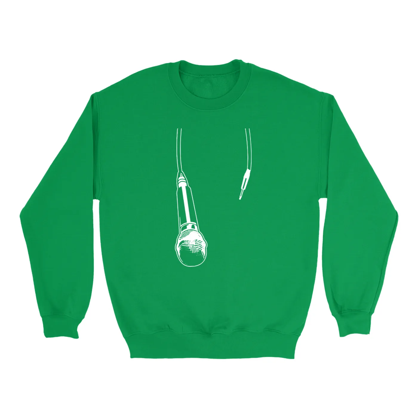 Merchbar Music Life Colorful Sweatshirt | Let The Mic Hang Merchbar Music Life Sweatshirt