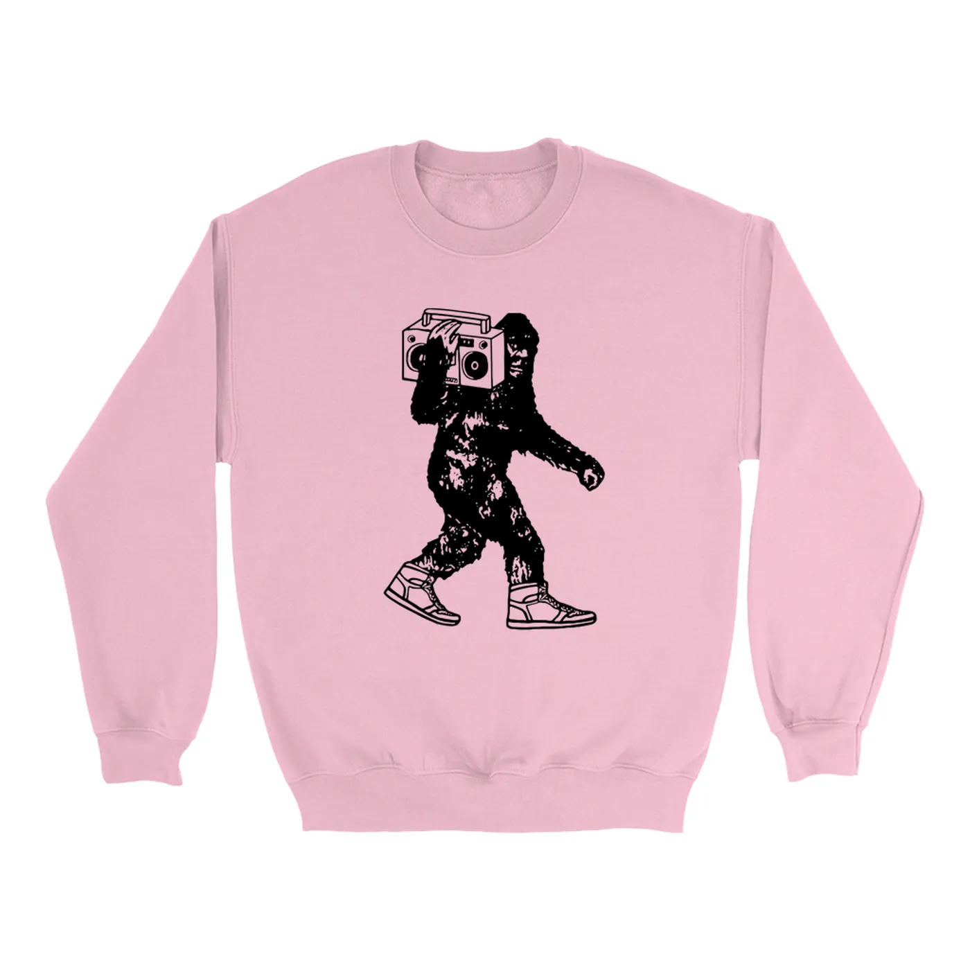 Merchbar Music Life Colorful Sweatshirt | Bigfoot Boombox Merchbar Music Life Sweatshirt