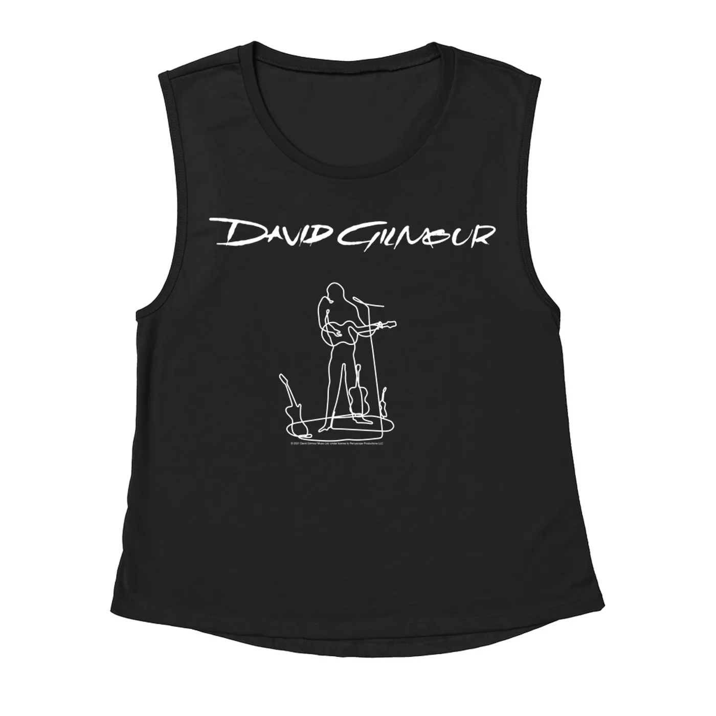 David Gilmour Ladies' Muscle Tank Top | David Gilmour Sketch David Gilmour Shirt