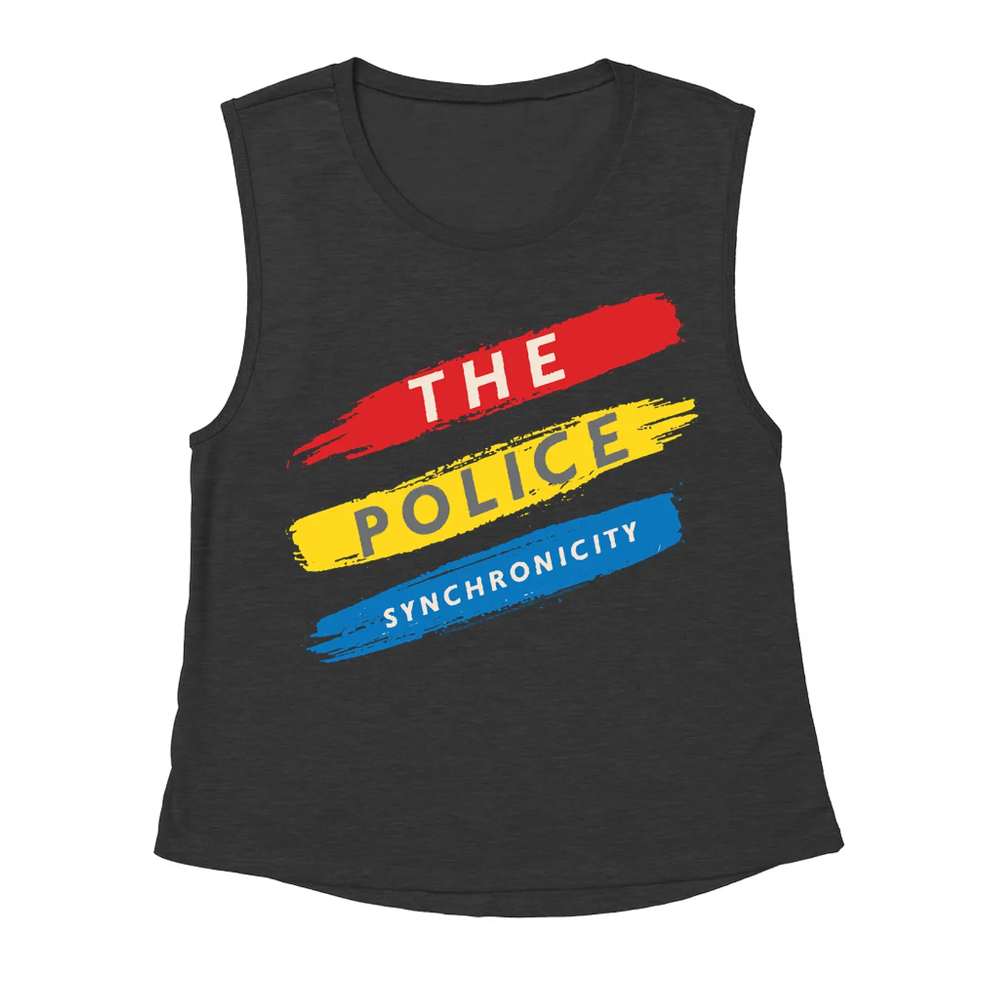 The Police Ladies' Muscle Tank Top | Synchronicity In Color The Police Shirt