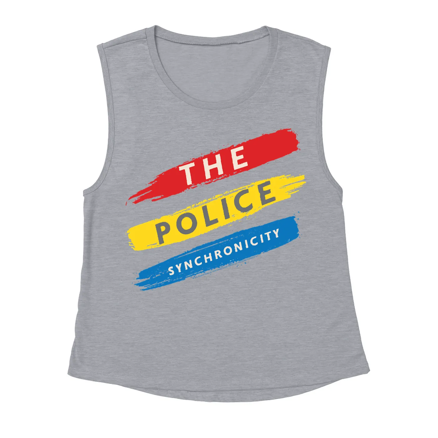 The Police Ladies' Muscle Tank Top | Synchronicity In Color The Police Shirt