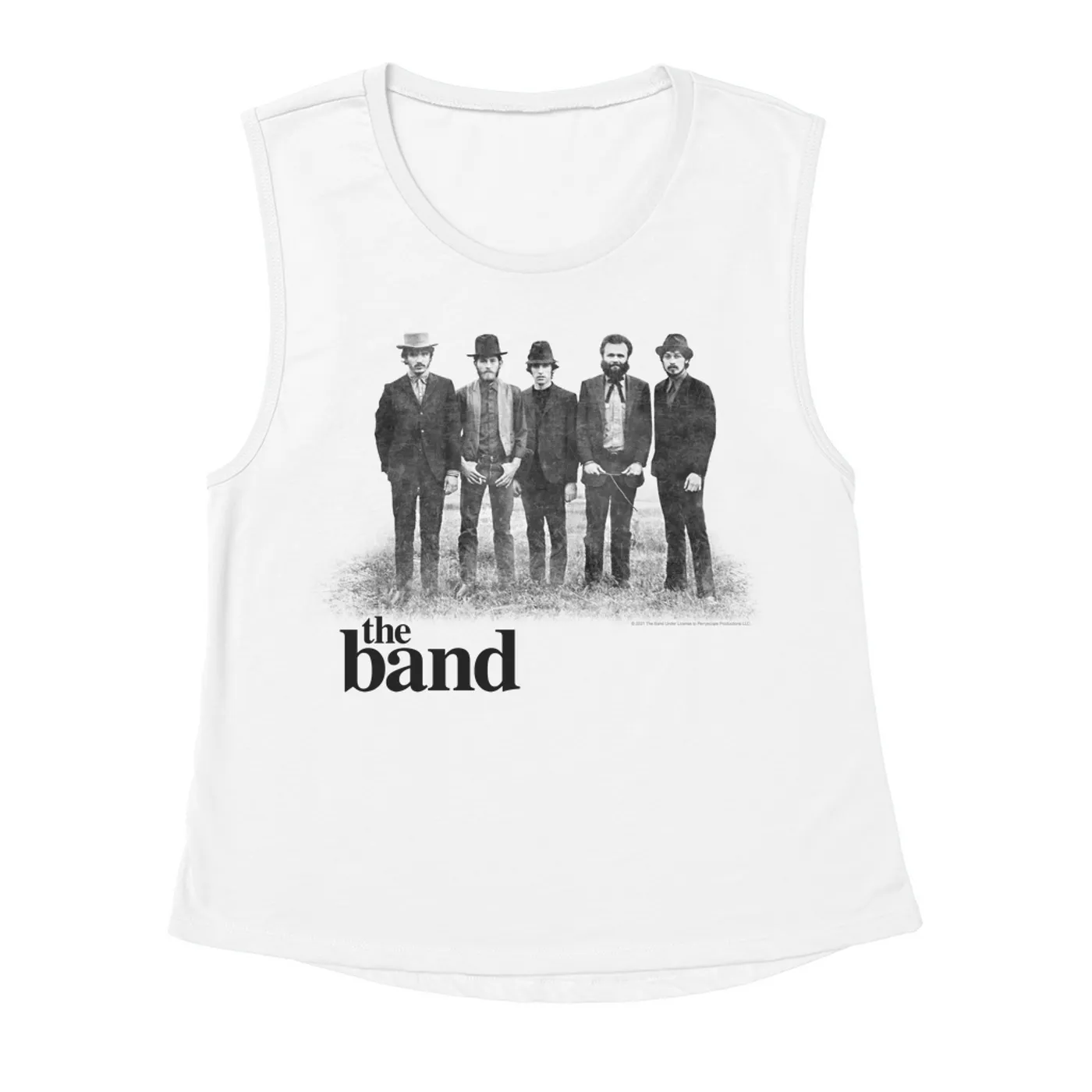 The Band Ladies' Muscle Tank Top | The Band Group Photo The Band Shirt