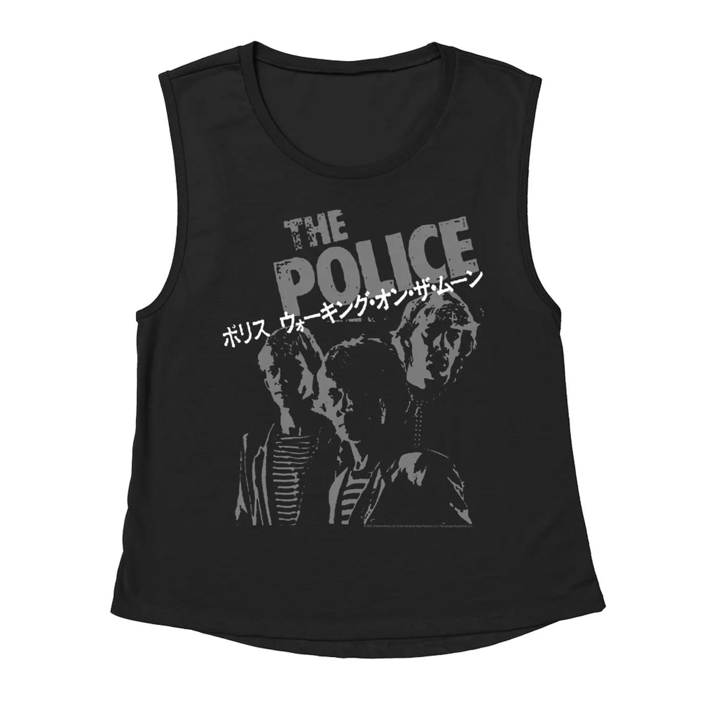The Police Ladies' Muscle Tank Top | The Police Japanese Promotion The Police Shirt