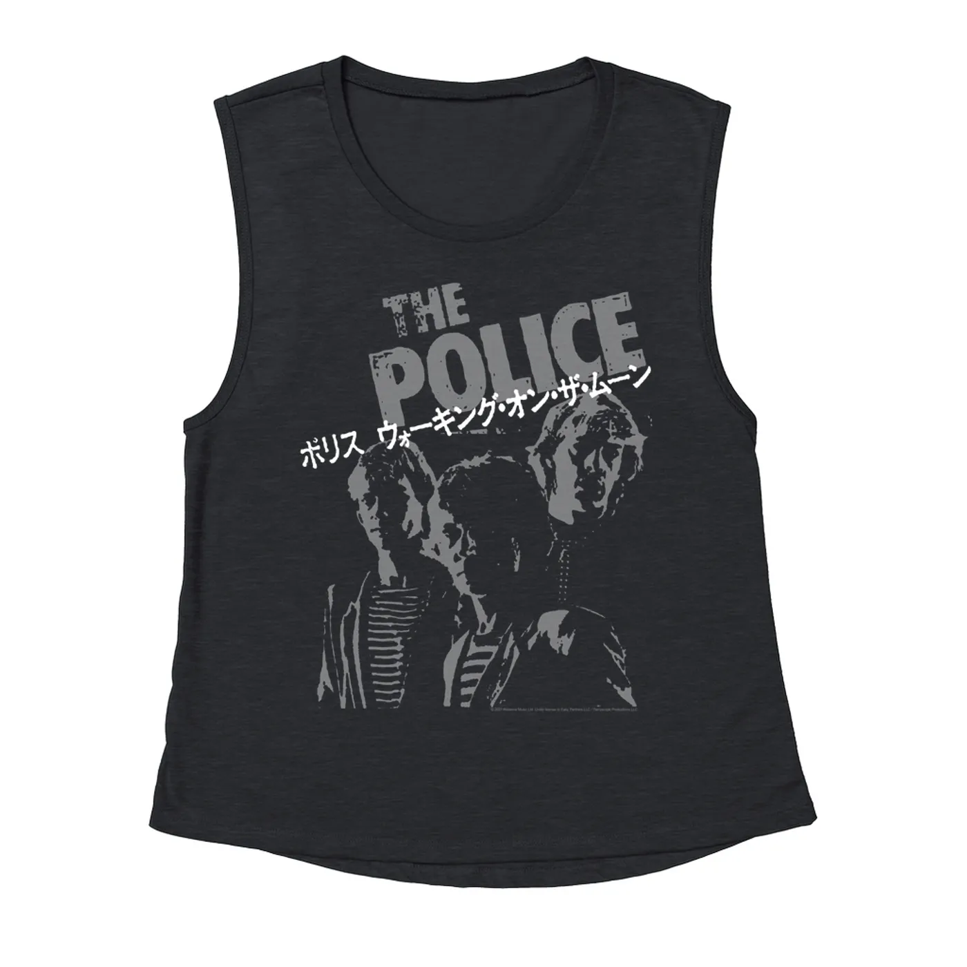 The Police Ladies' Muscle Tank Top | The Police Japanese Promotion The Police Shirt