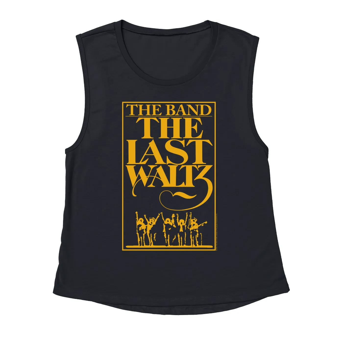 The Band Ladies' Muscle Tank Top | The Last Waltz Concert Poster The Band Shirt
