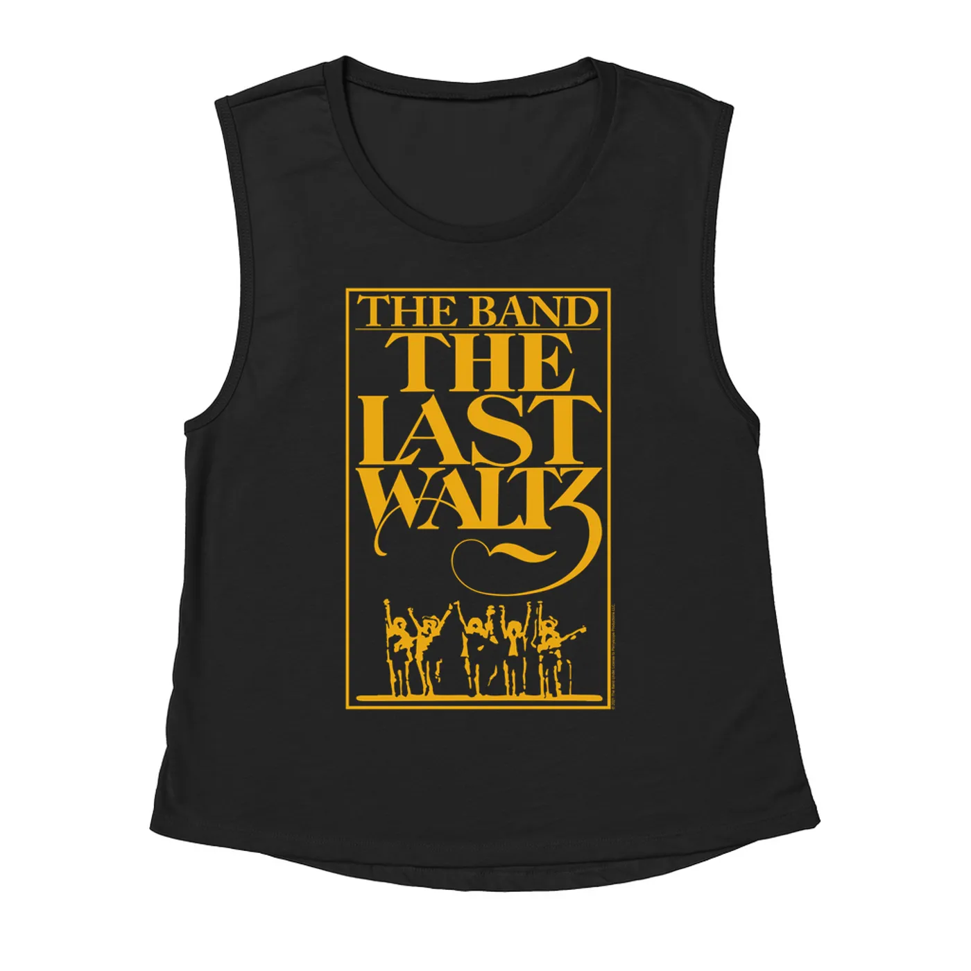 The Band Ladies' Muscle Tank Top | The Last Waltz Concert Poster The Band Shirt