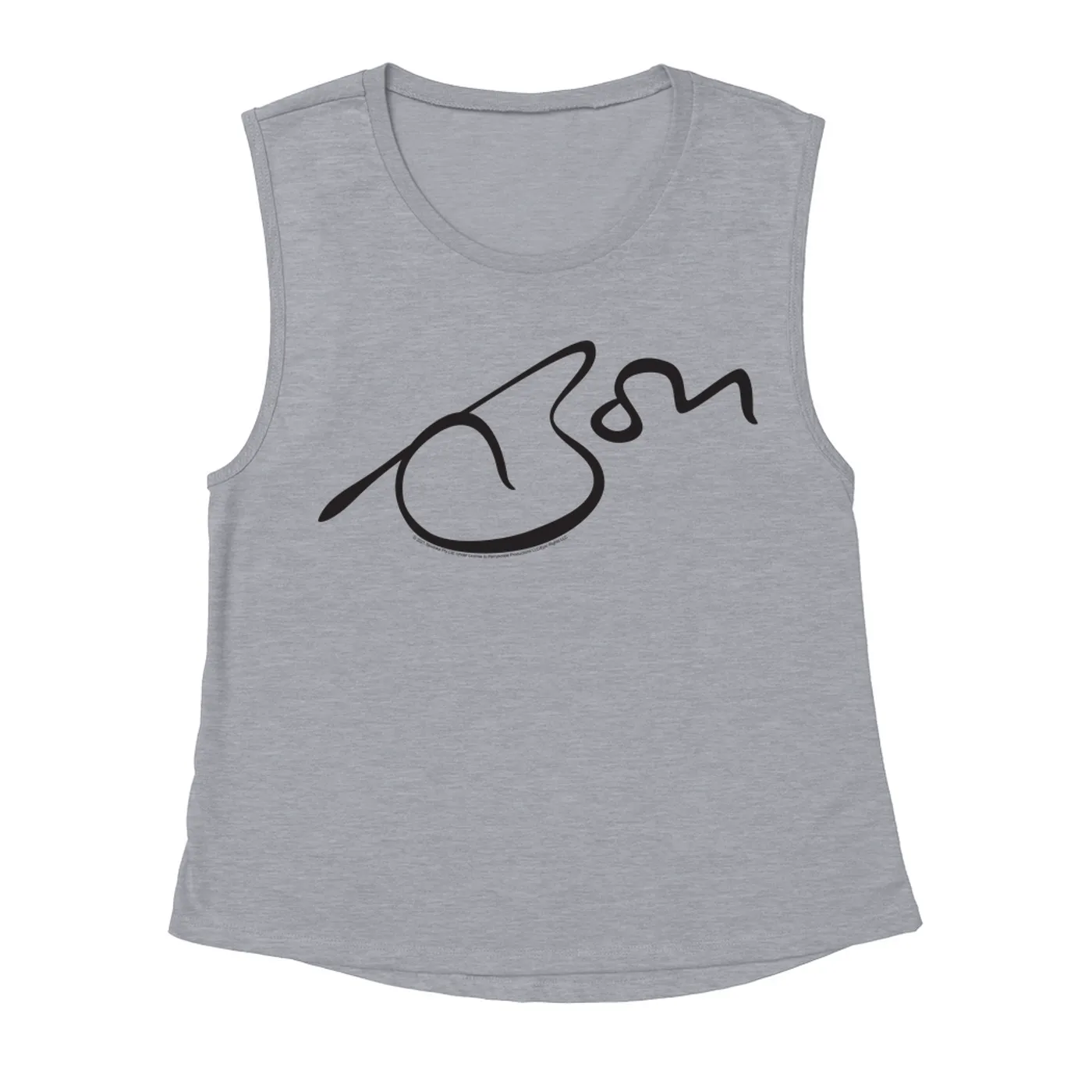 Bon Scott Ladies' Muscle Tank Top | Bon Scott Signature Bon Scott Shirt