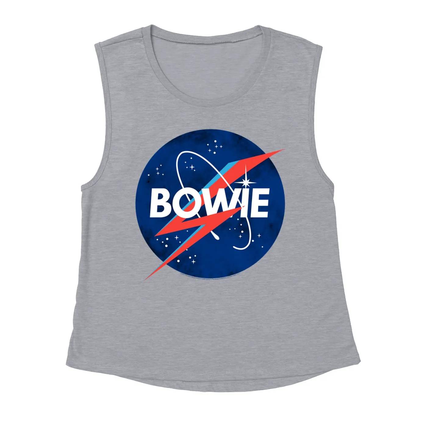 David Bowie Ladies' Muscle Tank Top | Bowie NASA Inspiration David Bowie Shirt
