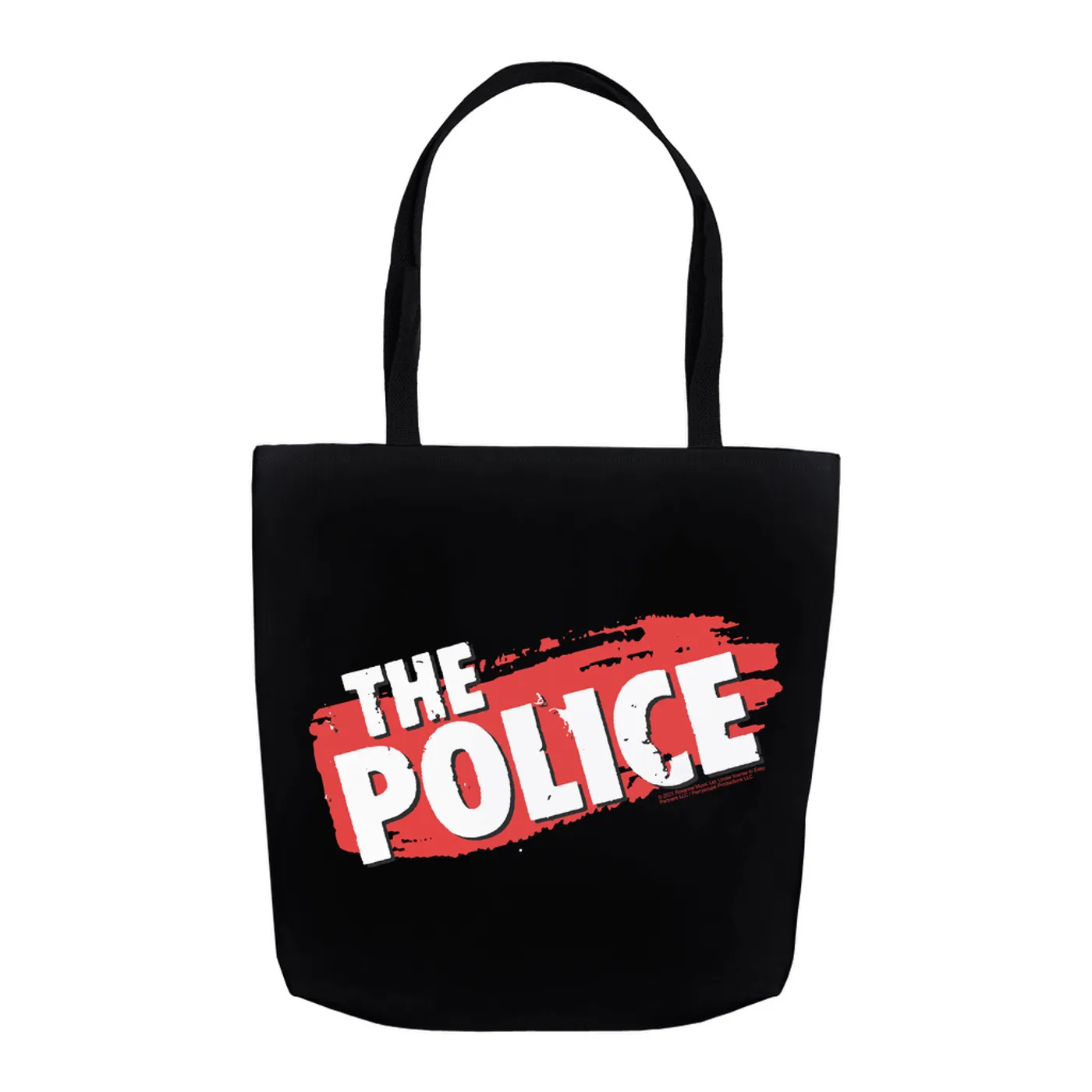 The Police Tote Bag | The Police Brush Stoke Logo The Police Bag (Merchbar Exclusive)