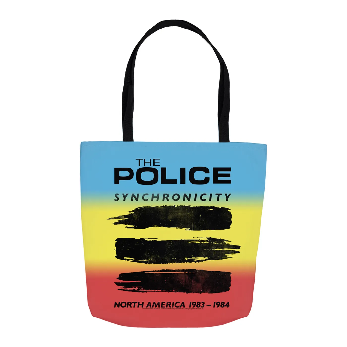 The Police Tote Bag | Synchronicity North America Tour 1983 - 1984 The Police Bag (Merchbar Exclusive)