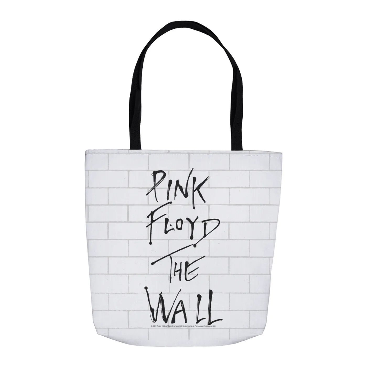 Pink Floyd Tote Bag | Pink Floyd The Wall Art Pink Floyd Bag (Merchbar Exclusive)
