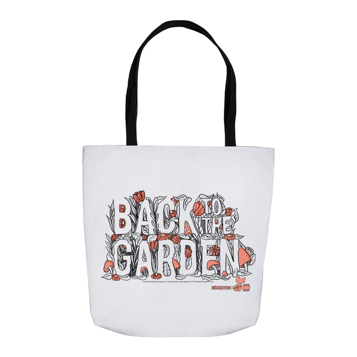 Woodstock Tote Bag | Back To The Garden Woodstock Bag (Merchbar Exclusive)