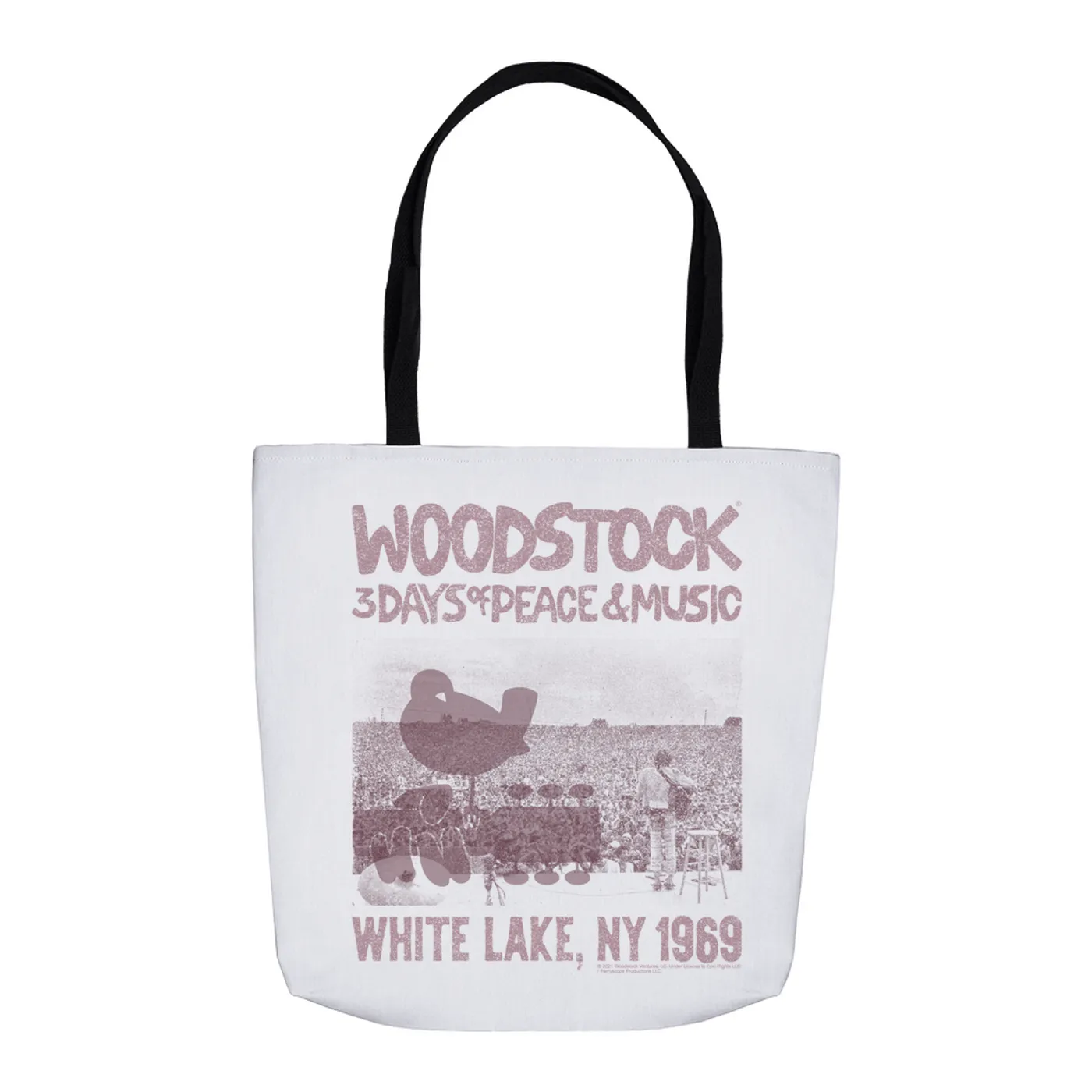 Woodstock Tote Bag | On Stage At Woodstock Woodstock Bag (Merchbar Exclusive)