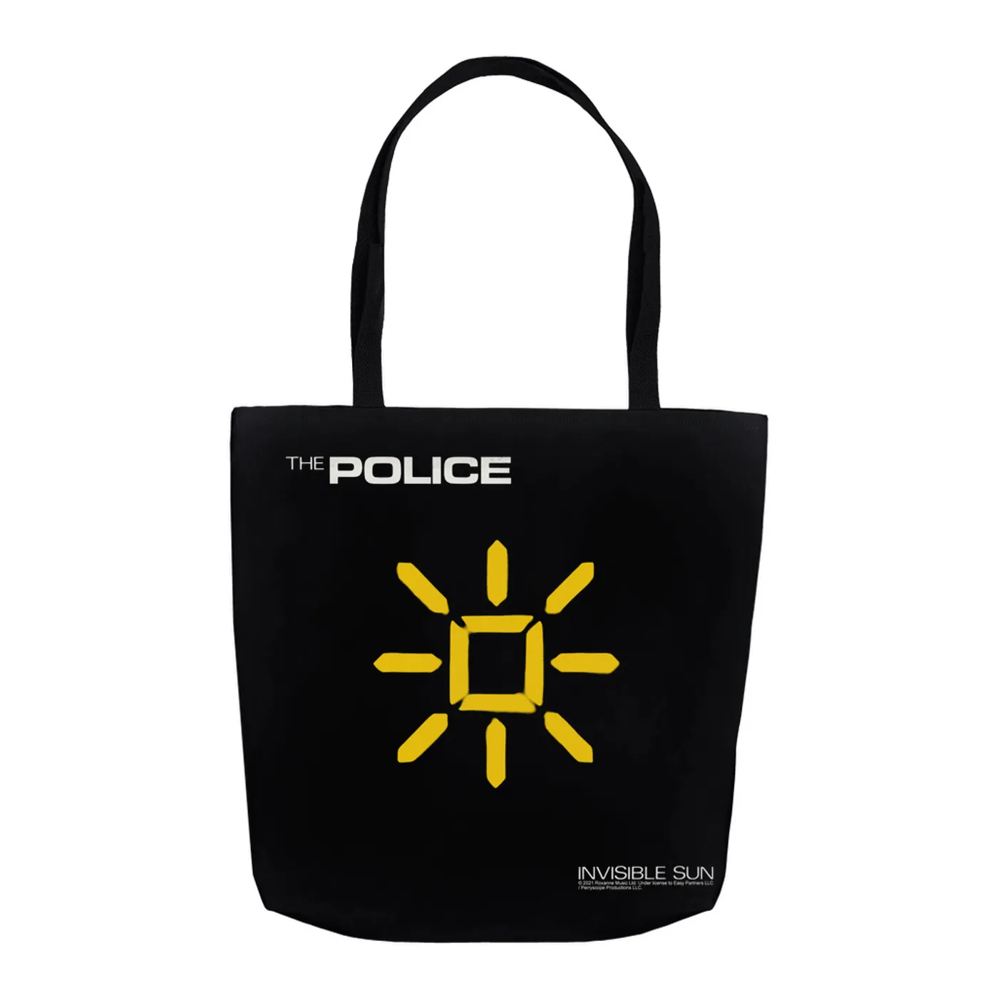The Police Tote Bag | Invisible Sun Album Cover The Police Bag (Merchbar Exclusive)