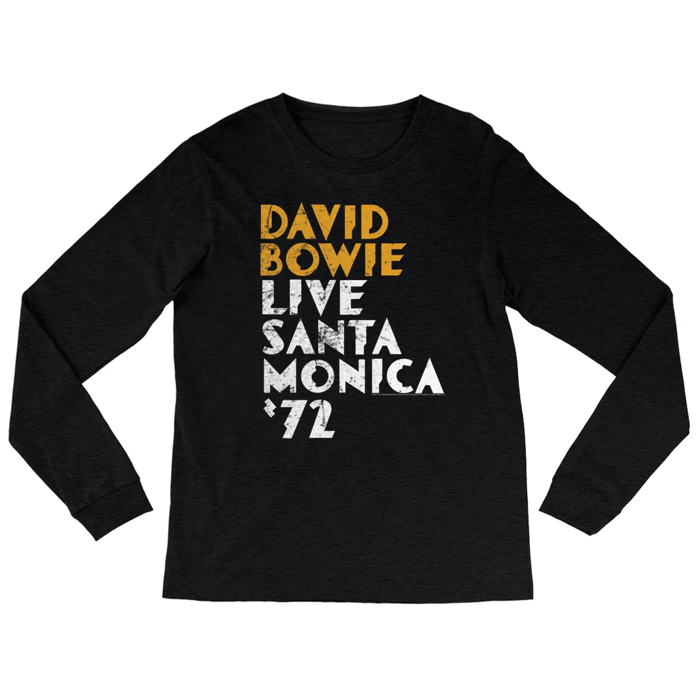 David Bowie Heather Long Sleeve Shirt | David Bowie Live At Santa Monica 1972 David Bowie Shirt