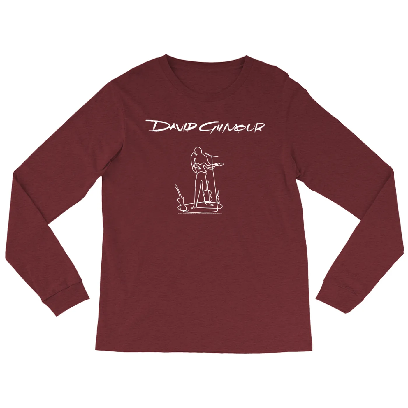 David Gilmour Heather Long Sleeve Shirt | David Gilmour Sketch David Gilmour Shirt
