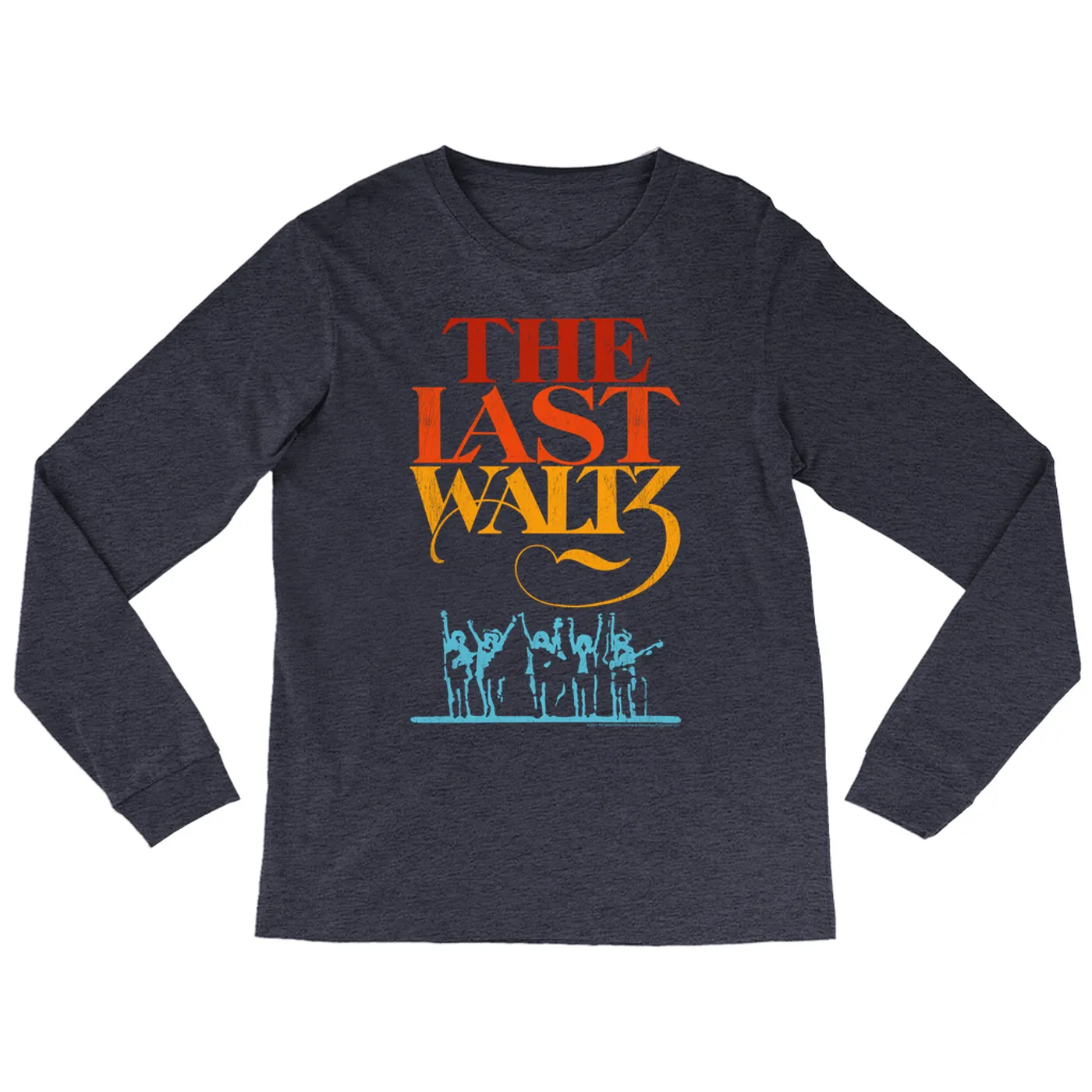 The Band Heather Long Sleeve Shirt | The Last Waltz Movie Logo The Band Shirt (Merchbar Exclusive)