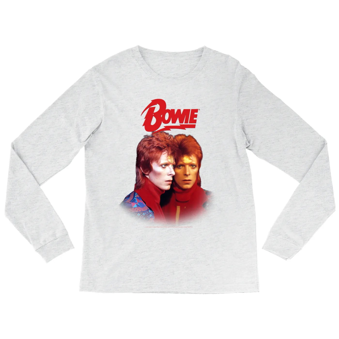 David Bowie Heather Long Sleeve Shirt | Bowie New York City David Bowie Shirt