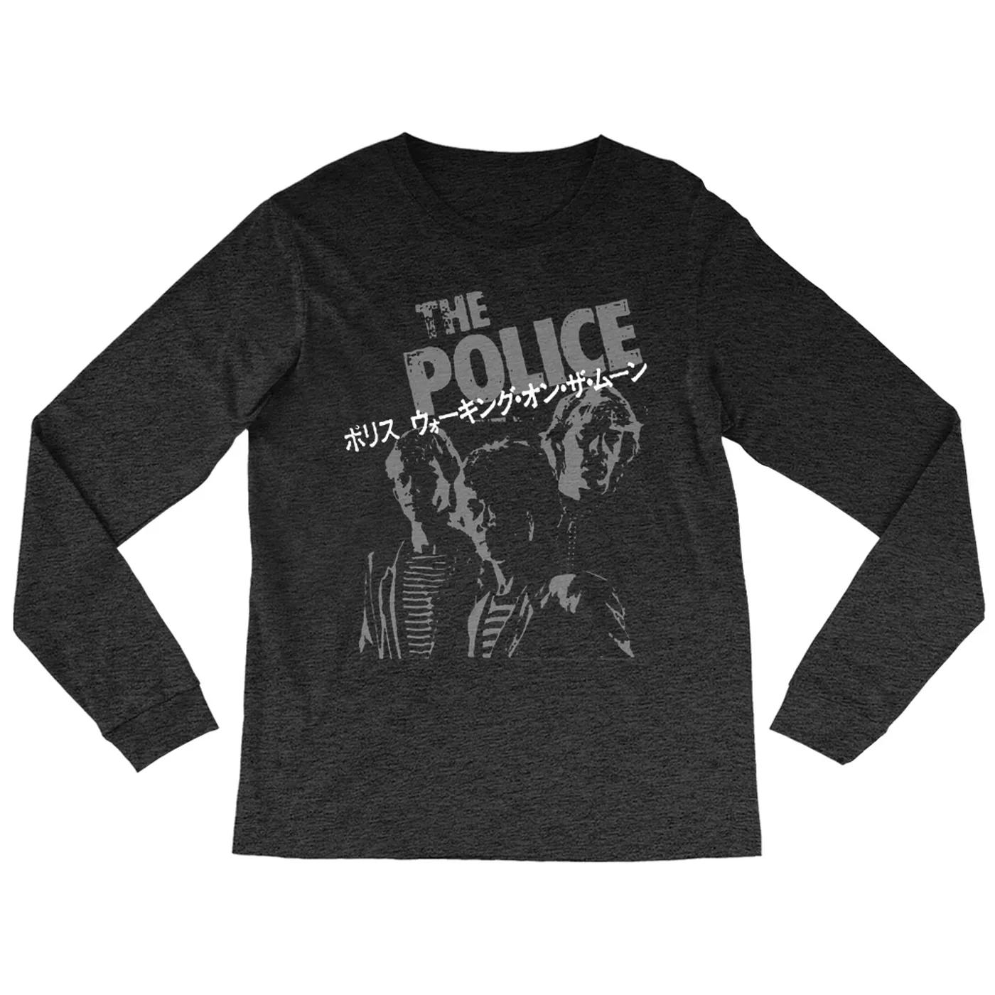 The Police Heather Long Sleeve Shirt | The Police Japanese Promotion The Police Shirt