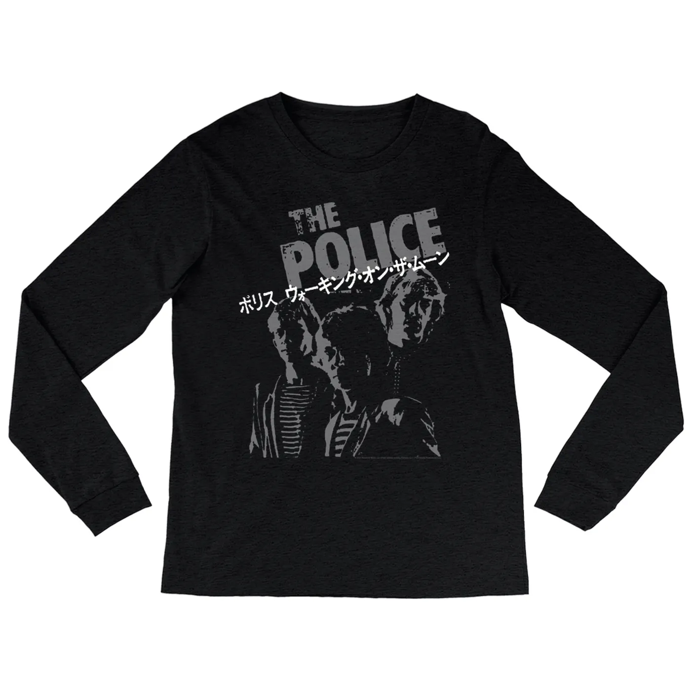 The Police Heather Long Sleeve Shirt | The Police Japanese Promotion The Police Shirt