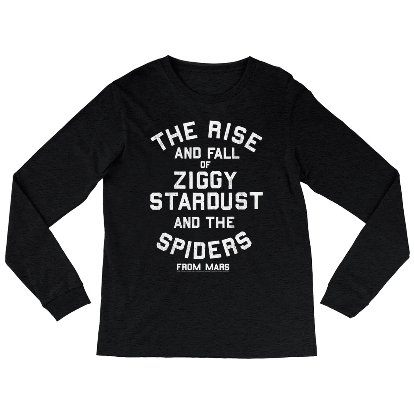 David Bowie Heather Long Sleeve Shirt | The Rise And Fall Of Ziggy Stardust David Bowie Shirt