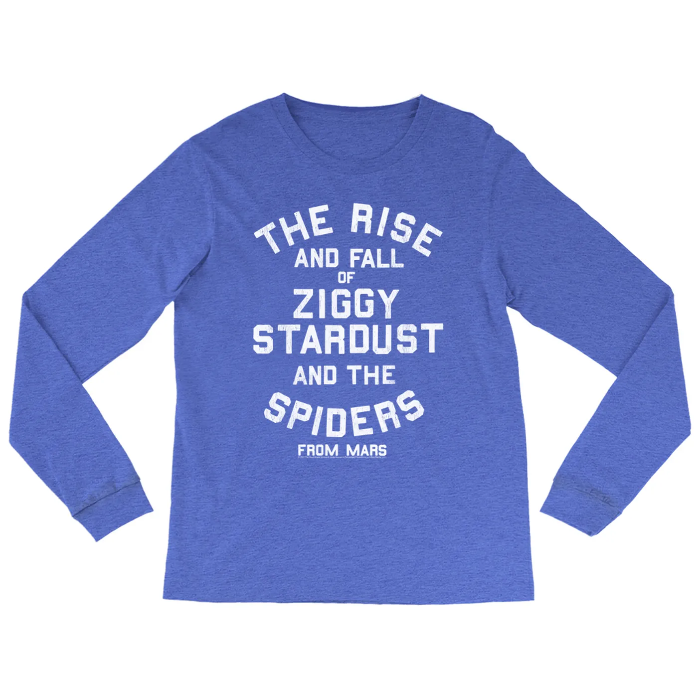 David Bowie Heather Long Sleeve Shirt | The Rise And Fall Of Ziggy Stardust David Bowie Shirt