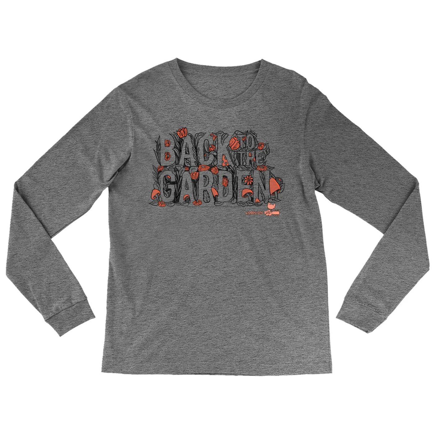 Woodstock Heather Long Sleeve Shirt | Back To The Garden Woodstock Shirt