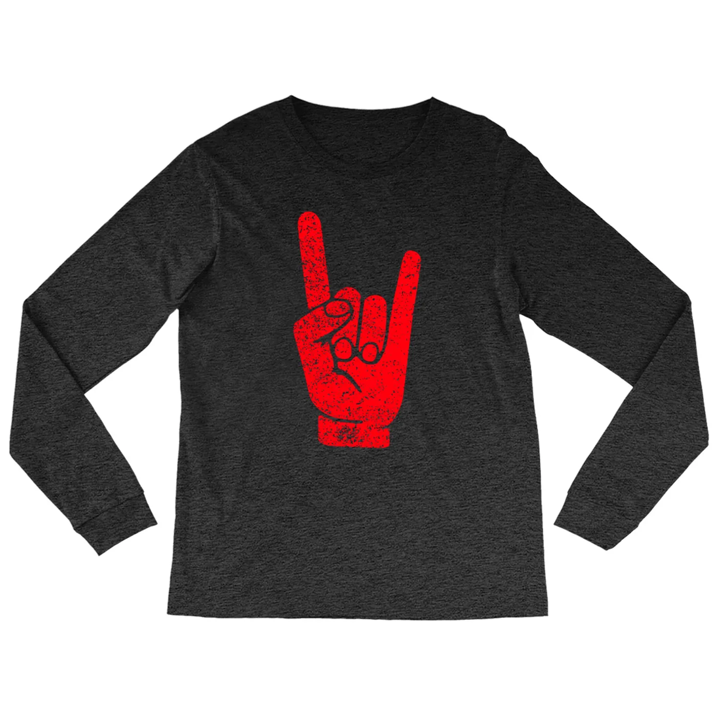 Merchbar Music Life Heather Long Sleeve Shirt | The Sign Of Metal Merchbar Music Life Shirt