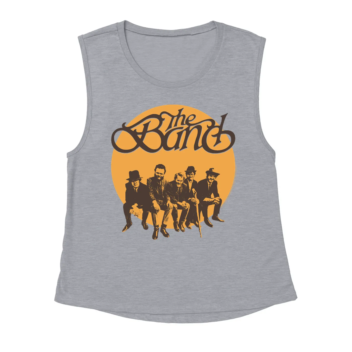The Band Ladies' Muscle Tank Top | Group Photo by Elliott Landy The Band Shirt (Merchbar Exclusive)