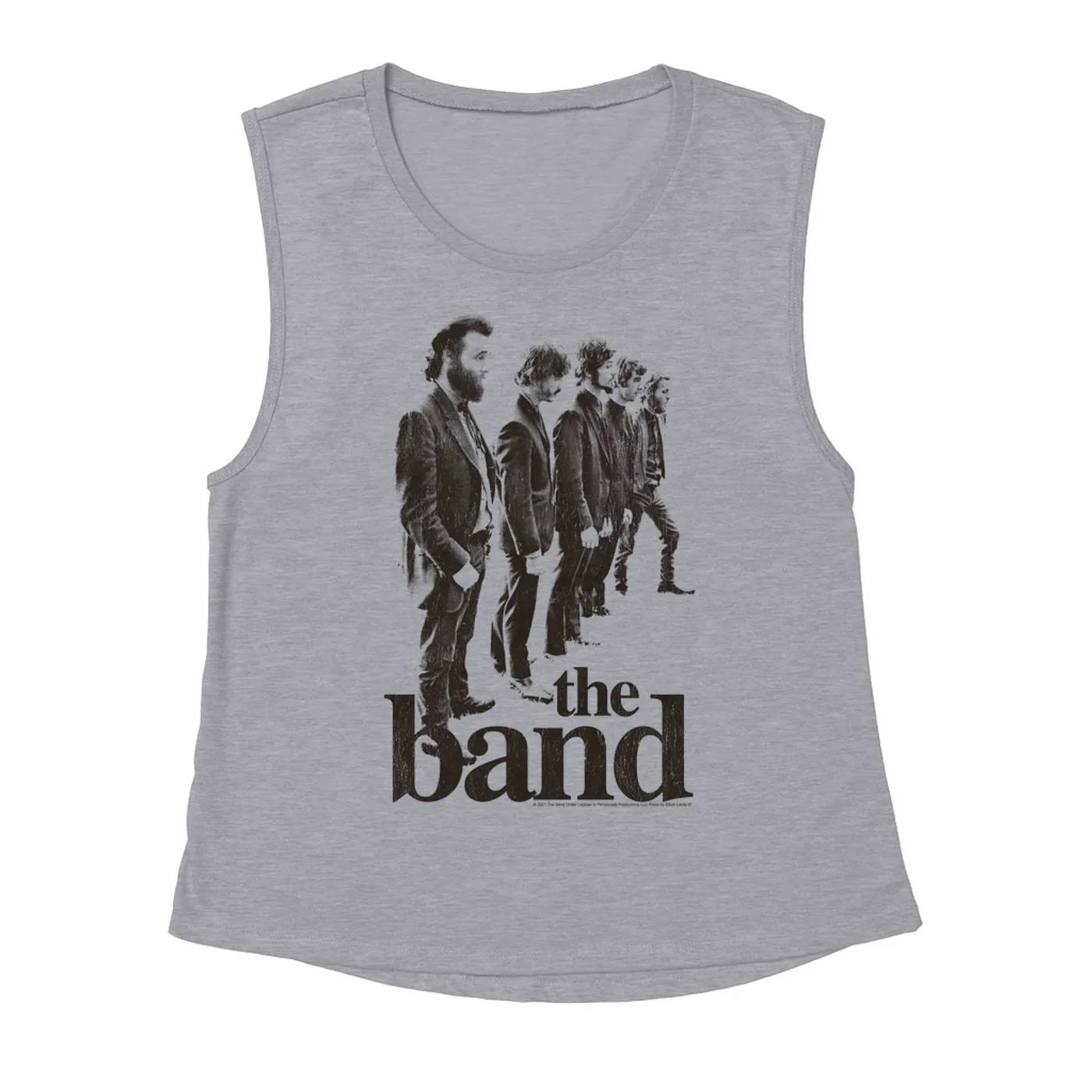 The Band Ladies' Muscle Tank Top | All Lined Up The Band Shirt