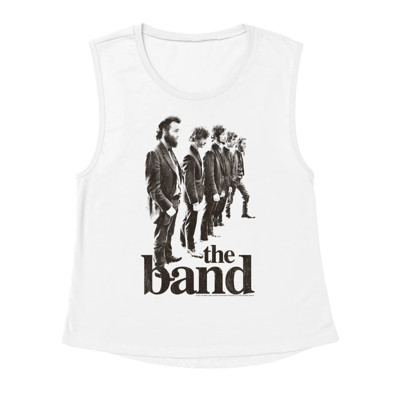 The Band Ladies' Muscle Tank Top | All Lined Up The Band Shirt